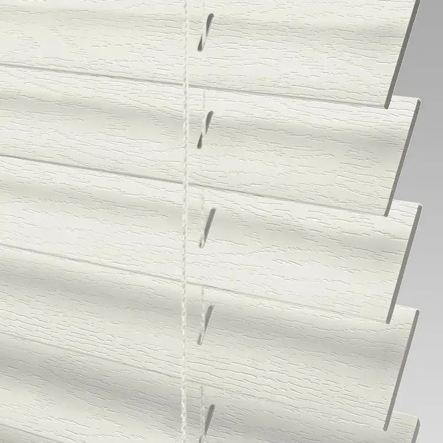 Faux wood blinds