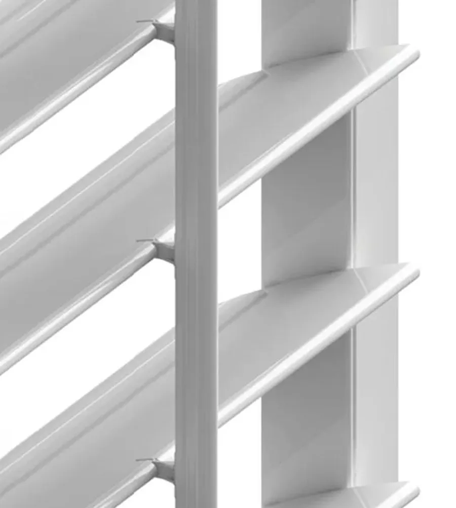 Plantation shutters with tilt bar option